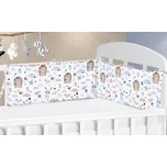 Mantinel do dětské postýlky - ježeček - 70x28 cm