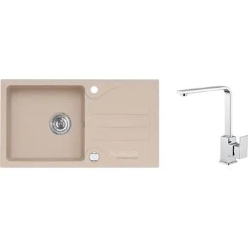 Granitový dřez Alveus SET ALVEUS Galapagos 30 - 55+ BATERIE RENO CHR SETA520