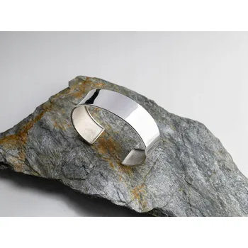 Náramek Široký náramek Ade Art B46A/D/2cm stříbrný