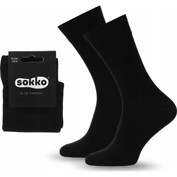Pánské ponožky Sokko Ponožky černé, velikost 39-41