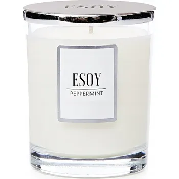 Svíčka Tradiční sójová svíčka Peppermint ESOY
