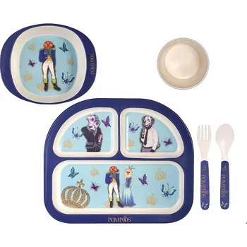 Sada nádobí Modrá silikonová sada