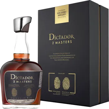 Rum Dictador 2 Masters Leclerc Briant 1980 43yo 4th Release 41% 0,7l (kazeta)