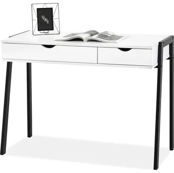 Křeslo Mebel Partner Land (bílá + černá)