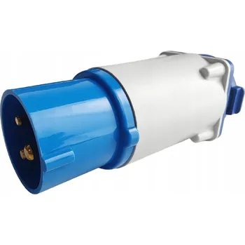 Elektrická zásuvka Kempingová redukce CEE zásuvka 16A 250V na Schuko