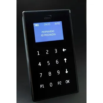 Klávesnice EKB2, černá - LCD klávesnice černá pro ústředny ESIM364/384
