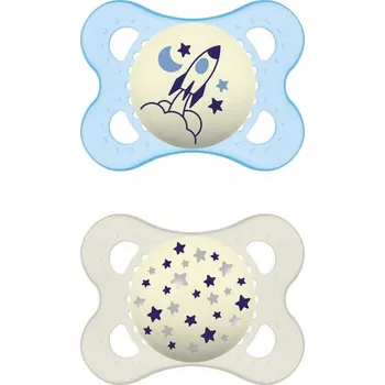 dudlíky Dudlík Mam ortodontický silikonový 2 m +