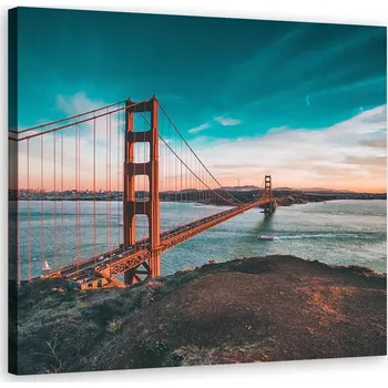 Obraz OBRAZ NA PLÁTNĚ Most Golden Gate 60x60