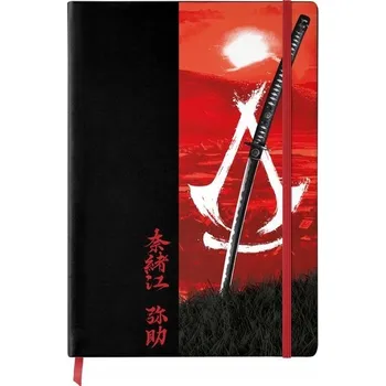 Zápisník Assassin's Creed Shadows zápisník "Katana Sun"