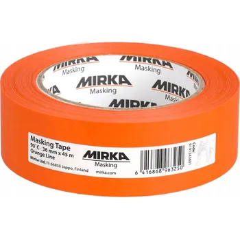 Lepicí páska MIRKA maskovací páska oranžová 36mm x 45m