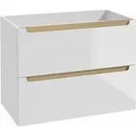 Koupelnová skříňka Naturel Stilla 80x60x45 cm bílá STILLAB08002 179816183