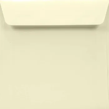Obálka Čtvercové obálky 17 cm Lessebo écru – 50 Ks.