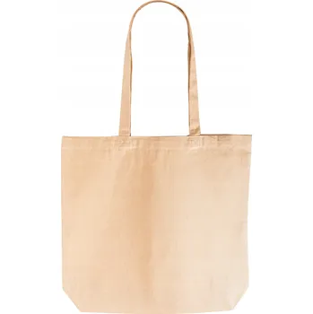 Nákupní taška Látková taška 38 x 42 cm hnědá