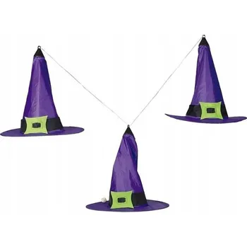 GIRLANDA KLOBOUKY ČARODĚJNICE HALLOWEEN