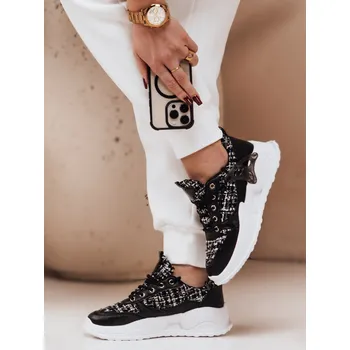 Dámské tenisky Dámské tenisky LAMI ZY0115 Barva: Černá, Velikost: 38