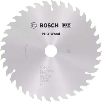 Pilový kotouč Kotouč na dřevo Bosch 2608642602 165x20 mm