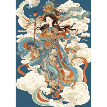 Plakát Plakát Nebeská Věštkyně bez rámu 21 x 29,7 cm