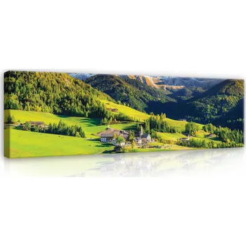 Obraz Obraz Hory Krajina do Obýváku na Zeď 145x45 cm