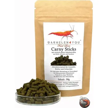 Krmivo pro rybičky GARNELEN4YOU® Carny tyčinky 30g
