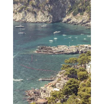 Obraz Plakát Capri 6 bez rámu 30 x 40 cm