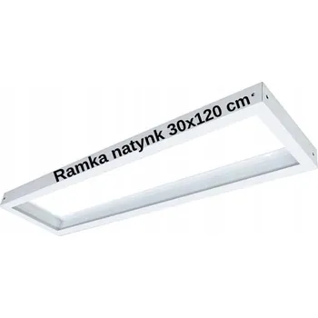 LED-ONE čtvercová Stropní Svítidlo 30 x 120 cm bílá