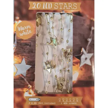 Vánoční dekorace Vánoční osvětlení na stromeček Coen Bakker Deco uvnitř 2 m 11 - 20 světel