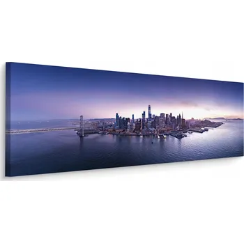 Obraz Panoramatický obraz SAN FRANCISCO Město Architektura 145x45 cm