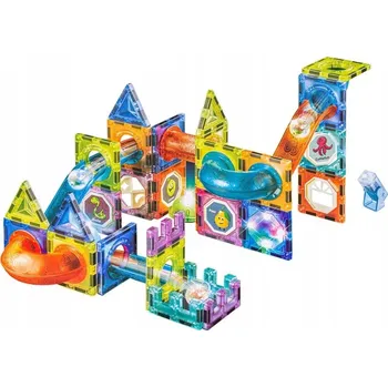 ostatní stavebnice STAVEBNICE SVÍTÍCÍ KULIČKY MAGNETICKÁ DRÁHA