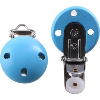 klip na dudlíky Klip na dudlík BestDIY modrý