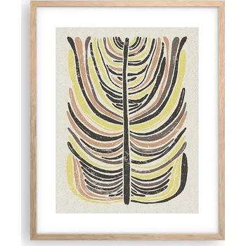 Obraz Obraz plakát na zeď v rámu světlý dub 40x50 boho foto plakáty do obýváku