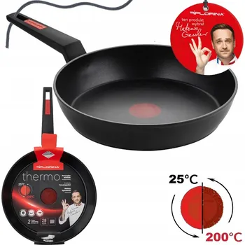 Pánev Tradiční pánev Florina Thermosensor 28 cm hliníková