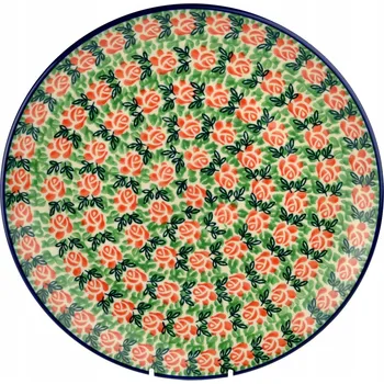 Talíř Mělký jídelní talíř 25 cm - Ceramika Artystyczna Bolesławiec