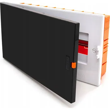 Rozvaděč Rozvodnice pod omítku IP40 NILSON 1x18 s vodováhou IP40, 18 modulů