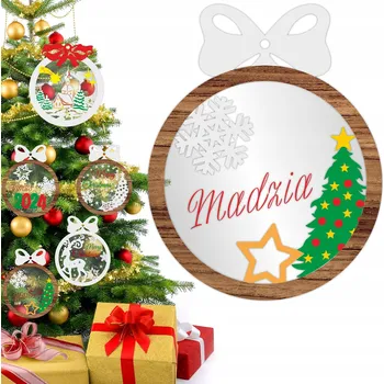 Vánoční dekorace VÁNOČNÍ KOULE VÁNOČNÍ BAŇKY NEROZBITNÉ 10 CM NA VÁNOČNÍ STROMEČEK PREMIUM SKLO