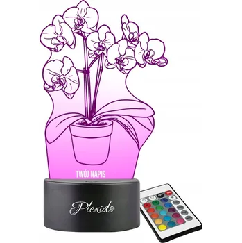 Lampička Plexido vícebarevná Noční lampa