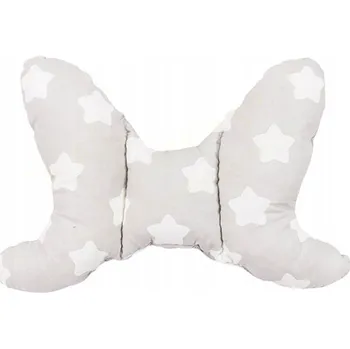 Polštář Polštář BabyUniverse Butterfly proti nárazům, šedý