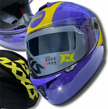 Helma na motorku MOTOCYKLOVÁ PŘILBA AXXIS DRAKEN S GETIR SYSTEM PINLOCK Vel M 57-58cm