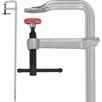 Truhlářská svěrka ZÁMEČNICKÁ SVĚRKA 500x140 KOVANÁ TYPU F OCELOVÁ TRUHLÁŘSKÁ SVAŘOVACÍ