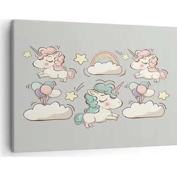 Obraz Obraz na plátně do obývacího pokoje ložnice 70x50 pro děti - foto obrazy na zeď