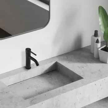 Vodovodní baterie Stojánková umyvadlová baterie EMB BLACK černá