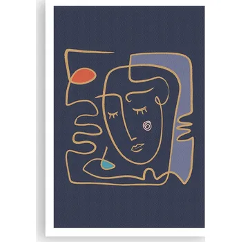 Obraz Plakát na zeď bez rámu 70x100 portrét obraz plakáty do obývacího pokoje ložnice