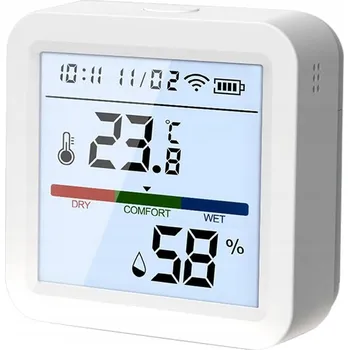 IP kamera Tuya WiFi Bluetooth LCD senzor teploty a vlhkosti