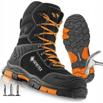 Pracovní obuv Pracovní obuv vysoká VM FOOTWEAR UTAH S7L FO HRO SR Gore-Tex velikost 40