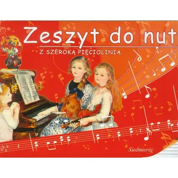 Sešit Sešit na noty B5 Siedmioróg, 16 listů