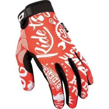 Cyklistické rukavice Rukavice TSG "DW" Gloves - Red Sticky Velikost: XXS