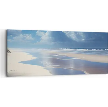 Obraz Foto obraz na plátně canvas 100x40 pláž obývák ložnice na zeď velký