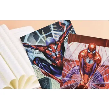 Sešit Sešit A5 linkovaný Spider-Man Jelly Pens, 60 listů