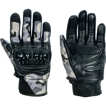 Moto bunda KOŽENÉ RUKAVICE MASKÁČOVÝ RYPARD VIRGINIA VEL 3XL