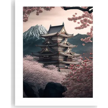 Obraz Obraz plakát na zeď bez rámu 40x50 Asie foto plakáty do obýváku ložnice