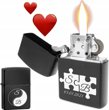 ZAPALOVAČ ZAPALOVAČ VALENTÝNSKÝ DÁREK NAROZENINÁM A JMÉNINÁM PRO MUŽE